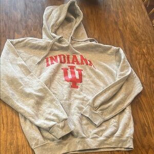 Indiana University Gray Hoodie
